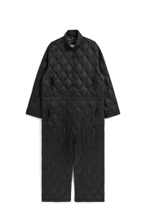 MILITARY OVER SIZE DOWN ALL IN ONE (SOFT SHELL) - BLACK (TAION-191LSZPML-1)