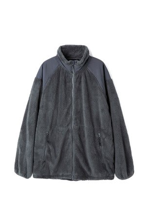 LEVEL3 SHAGGY JACKET - F.GRAY (WT262-06-Q4)