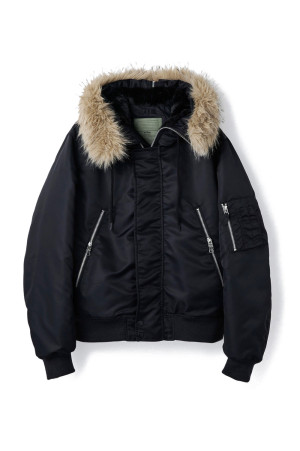 N-2B JACKET - BLACK (WT26107SK)