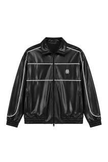 PIPING COATING JACKET - BLACK (BR26AW-C5001)