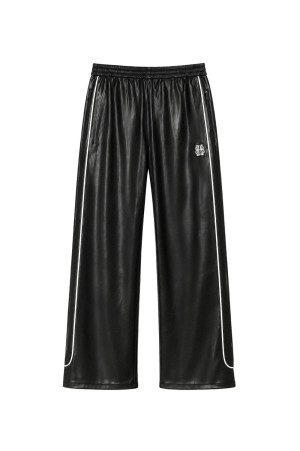 PIPING COATING PANTS - BLACK (BR26AW-P1004)