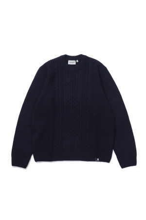 Caster Knit Sweater - Dark Navy (I037034)