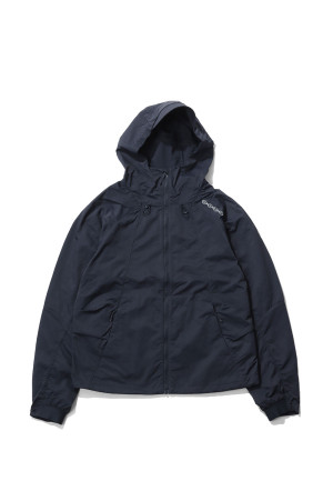 Crinkled Tech Windbreaker - Dark Navy (DIMED1FA261NVY)