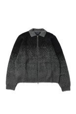 Mohair Double Zip Knit - Black/Charcoal (DIMED1FA266BLK)