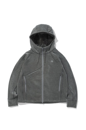 NURV HOODIE ZIP-UP -  GREY  (SG26FWOTZH002)