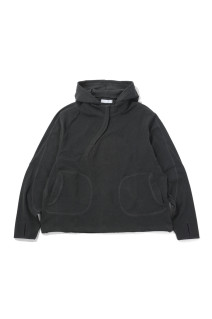 LAYERED HOODIE -  CHARCOAL  (SG26FWTOHD003)