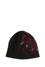 TC BONE CROSS BEANIE - BLACK (TC26AC3801)