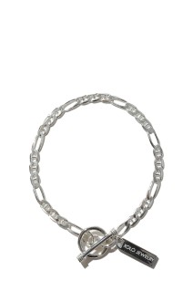 Figaro Gucci Link Bracelet -4mm- / Silver (XOB126-19)