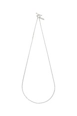 Tiny Solid Anchor Link Necklace / Silver (XON046-60)