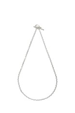 Solid Anchor Link Necklace / Silver (XON047-50)