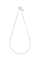 Spike Link Necklace / Silver (XON048-50)