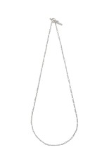 Figaro Link Necklace -2mm- / Silver (XON049-60)