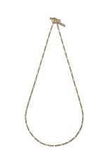 Figaro Gucci Necklace -2mm- / Gold (XON055-50G)