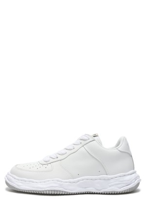 WAYNE/ Leather Low-Top / WHITE (A07FW702)*(size40~)