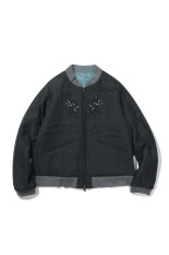 Hana-ni-Tora Reversible Ska Jacket - BLACK (1020637)