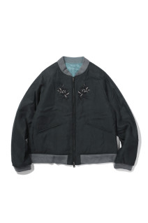 Hana-ni-Tora Reversible Ska Jacket - BLACK (1020637)