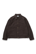 MOLESKIN SNAP JKT / BROWN