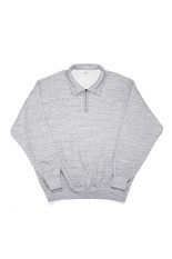 HALF ZIP SWEAT / GRAY (SQ-26AW-CS-01)