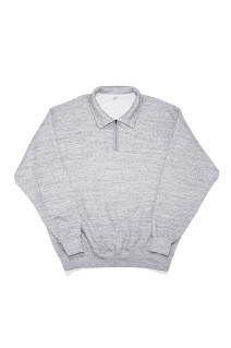 HALF ZIP SWEAT / GRAY (SQ-26AW-CS-01)