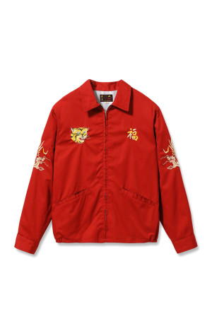 COTTON VIET-NAM JACKET / RED (TT15977)