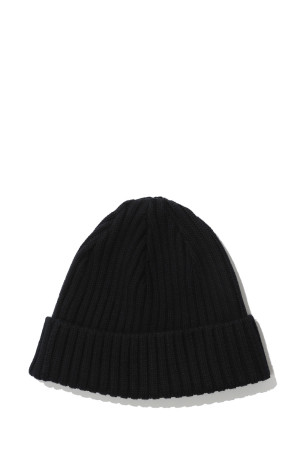 WOOL WATCH CAP - BLACK (MEKNYY203B)