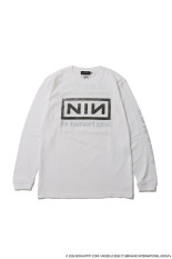 Nine Inch Nails LS shirts - WHITE (26NIN202W)