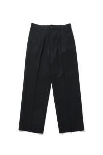 1TUCK TROUSERS - BLACK (2262-PT06-001)