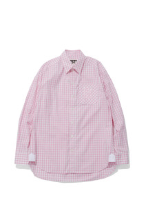 TSTS GINGHAM SHIRT - PINK GINGHAM (26AMM0201)
