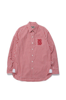 TSTS GINGHAM SHIRT - RED GINGHAM (26AMM0201)