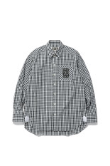 TSTS GINGHAM SHIRT - BLACK GINGHAM (26AMM0201)