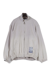 【in・stru(men-tal).】WS COTTON HERRINGBONE SUNFADED JACKET-IVORY(I17BL251)