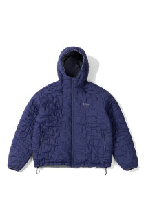 Reversible Insulated Jacket - Black Iris (DIMED2FA261BLU)
