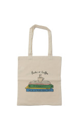 0fr. Eco Bag -Beige ASSORT1 Classic Color_BOOKS &amp; COFFEE (B0001)