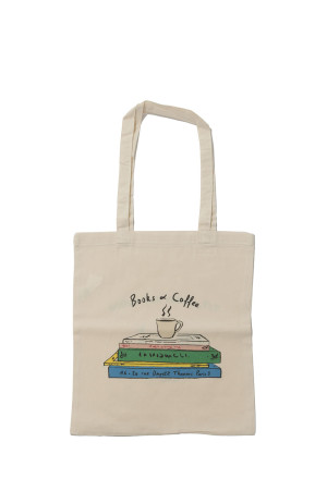 0fr. Eco Bag -Beige ASSORT1 Classic Color_BOOKS &amp; COFFEE (B0001)