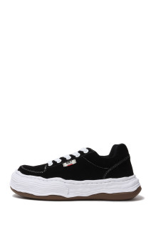OLIVER / original sole suede Low-Top sneaker - BLACK (A15FW702)