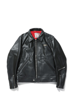 Corsair Slim Fit -HORSE- / Black/Red Quilting(60S)