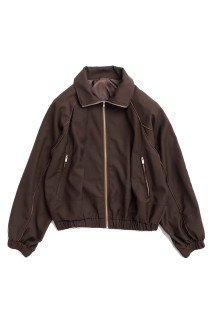 Worsted Track Jacket -BROWN(31262316103)