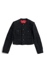 Tweed Short Jacket  -BLACK(31262115602)