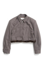 Fur Lining Blouson -GRAY(31262135601)