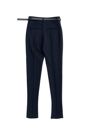 Belted Leggings -NAVY(31262465609)