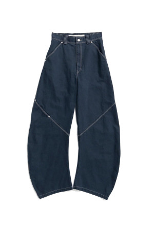 Barrel Leg Painter Pants -NAVY(31262466106)