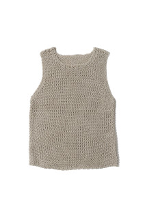 Mesh Knit Tanktop -NATURAL (12010519)