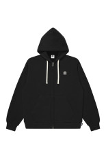 SMALL OG LABEL KOBE TERRY ZIP HOODIE - BLACK（BEPFW26CS08）