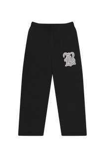 BIG B PATCH BAGGY SWEAT PANTS - BLACK（BEPFW26PA14）
