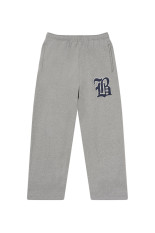 BIG B PATCH BAGGY SWEAT PANTS - HEATHER GRAY（BEPFW26PA14）