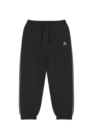 SMALL OG NYLON TRACK PANTS - BLACK（BEPFW26PA15）
