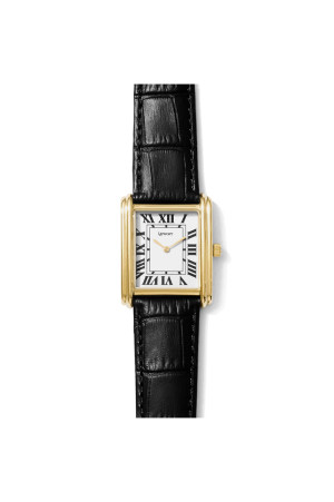 Laphont Bloc Watch Large Gold Case White Dial（990496500767）