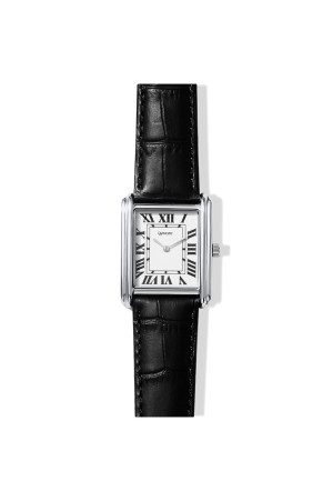 Laphont Bloc Watch Large Silver Case White Dial（990496500804 ）
