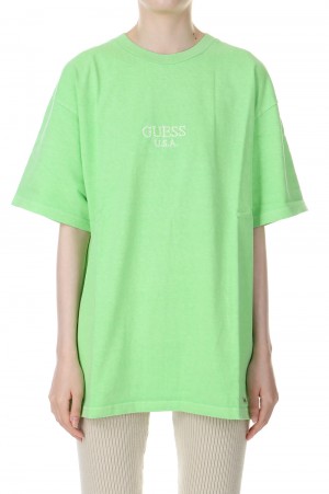 Guess USA Lime Tee-LIME GREEN (GRSS19-009)