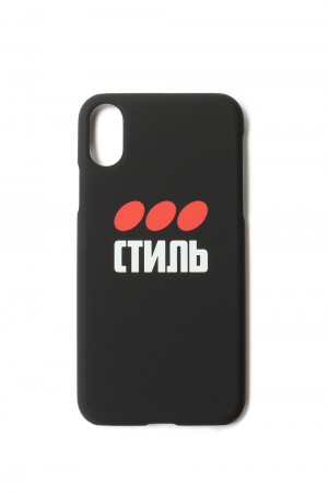 DOTS CTNMB IPHONE COVER XS / BLACK（HMPA003F197390041088）
